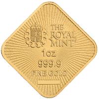 Großbritannien - Britannia and Liberty Silberbarren - 1 Oz Gold