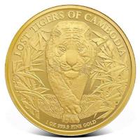 Kambodscha - 30000 KHR Lost Tigers of Kambodscha 2026 - 1 Oz Gold