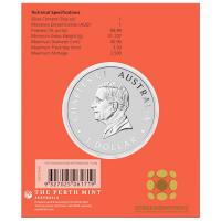 Australien 1 AUD Koala Beijing Coin Show Special 2025 1 Oz Silber Privy Panda Rückseite