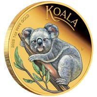 Australien - 100 AUD Koala 2025 - 1 Oz Gold Color