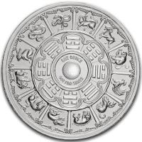 USA - Lunar Jahr des Pferdes 2026 - 1 Oz Silber