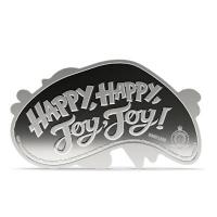 Niue 2 NZD Ren(TM) & Stimpy(TM) Butt Bump 2025 1 Oz Silber PP Color Rückseite