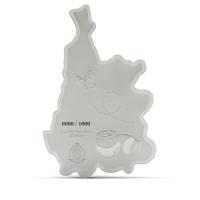 Niue 2 NZD Disney(TM) Winnie the Pooh(TM) Friends love Hunny too 1 Oz Silber PP Color Rückseite