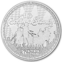 Großbritannien - 2 GBP Music Legends The Rolling Stones 2022 - 1 Oz Silber BU