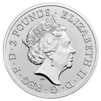 Großbritannien 2 GBP Music Legends Elton John 2020 1 Oz Silber BU Rückseite