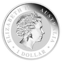 Australien 1 AUD Koala Privy Berlin 2011 1 Oz Silber Rückseite
