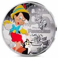 Frankreich 10 EUR Disney(TM) Pinocchio(TM) 2025 Silber PP Color