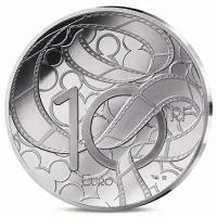 Frankreich 10 EUR Disney(TM) Pinocchio(TM) 2025 Silber PP Color Rückseite