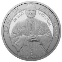 Niue 5 NZD Papst Leo XIV. IN ILLO UNO UNUM 5 Oz Silber PP