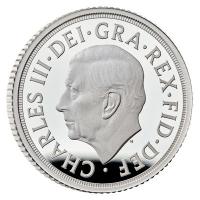 Großbritannien The Silver Sovereign 2026 Silber PP Rückseite