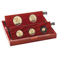 Großbritannien Sovereign Five Coin Set 2026 Gold PP