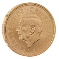Großbritannien The Five Sovereign Piece 2026 Gold BU Rückseite