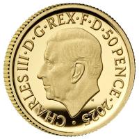Großbritannien - 0,50 GBP Music Legends Freddie Mercury 2025 - 1/40 Oz Gold PP