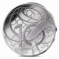 Frankreich 10 EUR Disney(TM) Susi und Strolch(TM) 2025 Silber PP Color Rückseite