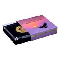 Solomon Islands - 5 Dollar American Eagle Filigree - 2 Oz Silber Gilded