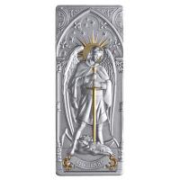 Barbados - 20 Dollar Erzengel Set 2026 - 4 x 1 Oz Silber Antik Finish Gilded