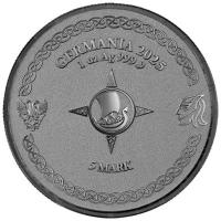 Germania Mint 5 Mark Ragnarök: Loki 2025 1 Oz Silber Black Rückseite