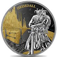 Germania Mint - 2x5 Mark Ragnarök: Loki & Heimdall Geminus 2025 - 2x1 Oz Silber Black
