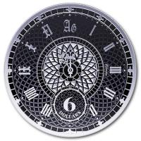 Tokelau 6 NZD Chronos 2022 1 Oz Silber BU