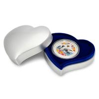 Niue - 2 NZD Love is Precious Eistaucher 2026 - 1 Oz Silber PP Color