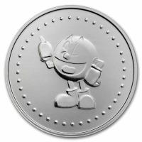 USA - Pac-Man(TM) Game Token - 1 Oz Silber