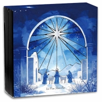 Silberbarren - Weihnachtsausgabe Merry Christmas (Holiday Nativity) 2025 - 1 Oz Silber Color