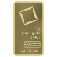 Goldbarren - Valcambi Gold - 1g Gold