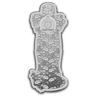 Niue 2 NZD Coca Cola(R) Holiday Bottle 1 Oz Silber Color Rückseite