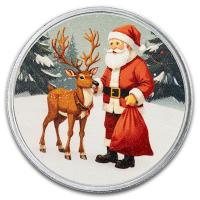 USA Santas Workshop 1 Oz Silber Color