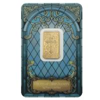 Goldbarren - PAMP Cross of Christianity - 5g Gold