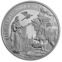 St. Helena - 1 Pfund The Faerie Queene Una and Redcrosse 2023 - 1 Oz Silber