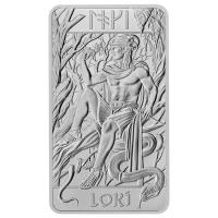 Großbritannien - Nordische Götter: Loki (3.) - 10 Oz Silberbarren