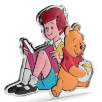 Niue - 2 NZD Disney(TM) Winnie the Pooh(TM) A Smackerel of Hunny - 1 Oz Silber PP Color