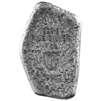 Germania Mint Guss Silberbarren Runes Collection: Thurisaz 1 Oz Silber Rückseite