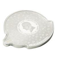 Solomon Islands 2 Dollar Pac-Man(TM) 45. Jubiläum 2025 1 Oz Silber Color Rückseite