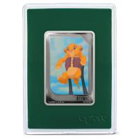 Niue 4 NZD Disney(TM) Renaissance Trading Coins 2025 2x1 Oz Silber PP Rückseite