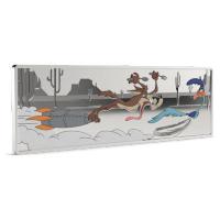 Niue - 2 NZD Looney Tunes(TM) Wile E. Coyote(TM) & Road Runner(TM) - 1 Oz Silber PP Color