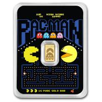 Goldbarren - Pac-Man(TM) 45. Jubiläum - 1g Gold