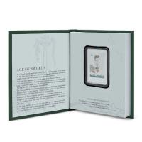 Niue - 2 NZD Tarotkarten (2.) Kleine Arkana: Ass der Schwerter 2025 - 1 Oz Silber PP Color