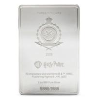 Niue 3 NZD Harry Potter(TM) Book Covers (7.) Die Heiligtümer des Todes(TM) 2025 2 Oz Silber PP Color Rückseite