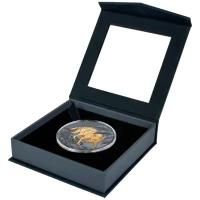 Niue - 1 NZD Tasmanischer Tiger 2026 - 1 Oz Silber Black Proof Gilded