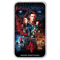 Tuvalu - 1 TVD Stranger Things Season 4 - 1 Oz Silber Color