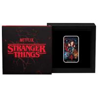 Tuvalu - 1 TVD Stranger Things Season 4 - 1 Oz Silber Color