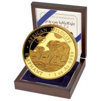 Somalia - 1000 Shillings Elefant 2026 WMF Berlin - 1 Oz Gold (nur 100 Stück!!!)