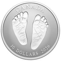 Kanada - 10 CAD Welcome to the World 2026 - 1/2 Oz Silber