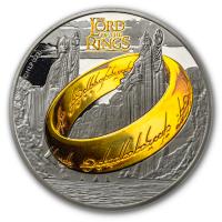 Samoa - 5 Dollar Herr der Ringe: Der Ring (Argonath) 2023 - 1 Oz Silber