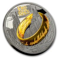 Samoa - 5 Dollar Herr der Ringe: Der Ring (Argonath) 2023 - 1 Oz Silber