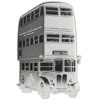 Niue 2 NZD Harry Potter(TM) Der Fahrende Ritter(TM) 1 Oz Silber PP Color Rückseite