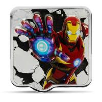Niue 3 NZD Marvel(TM) Iron Man(TM) Smash Coin (6.) 2 Oz Silber PP Color