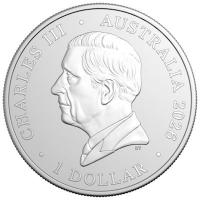 Australien 1 AUD RAM Koala 2026 1 Oz Silber Rückseite